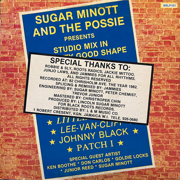 V. A. ( S. MINOTT, PAMPEDO, LEE VAN CLIFF...) [Sugar Minott And The Possie Presents Studio Mix In A Pretty Good Shape ]