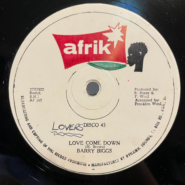 BARRY BIGGS / DEAN FRAZER [Love Come Down / Part 2]