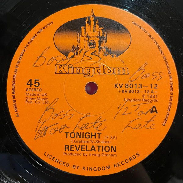 REVELATION [Tonight / Fussin' And Fightin']