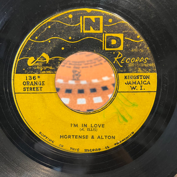 HORTENSE ELLISE / HORTENSE & ALTON [I'll Come Softly / I'm In Love]