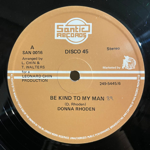 DONNA RHODEN [Be Kind To My Man]