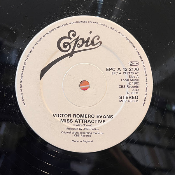 VICTOR ROMERO EVANS [Miss Attractive / I Keep On Pressing On Your Doorbell]