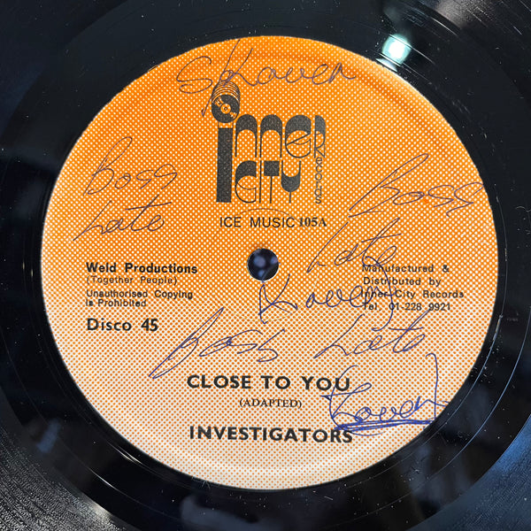 INVESTIGATORS [Close To You]