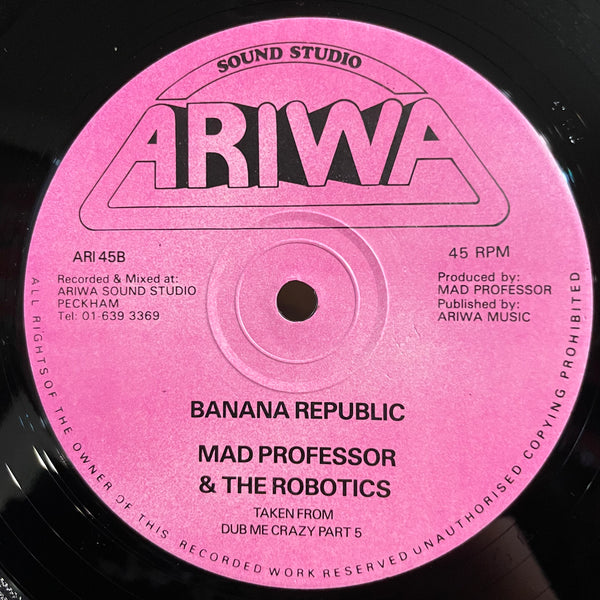 SANDRA CROSS / MAD PROFESSOR [You're Lying / Banana Republic]