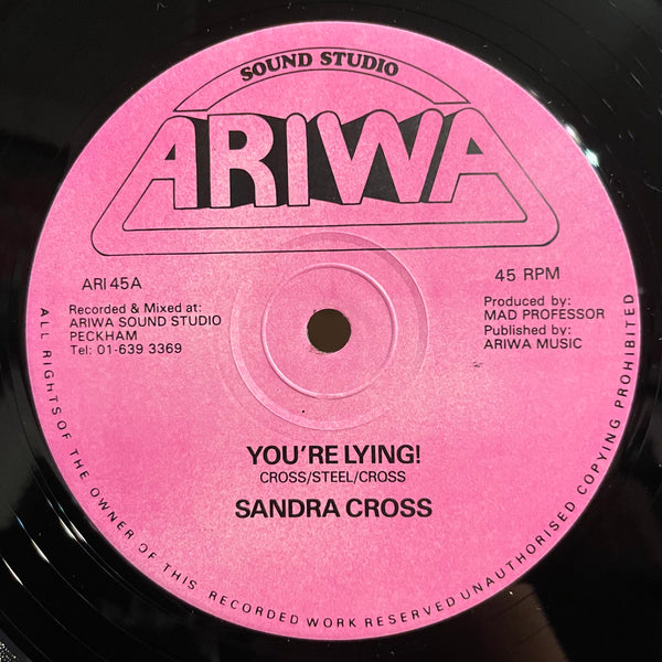 SANDRA CROSS / MAD PROFESSOR [You're Lying / Banana Republic]