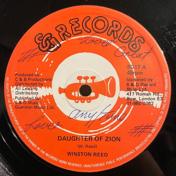 WINSTON REEDY [Daughter Of Zion]