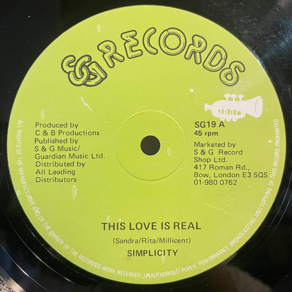 SIMPLICITY [This Love Is Real]