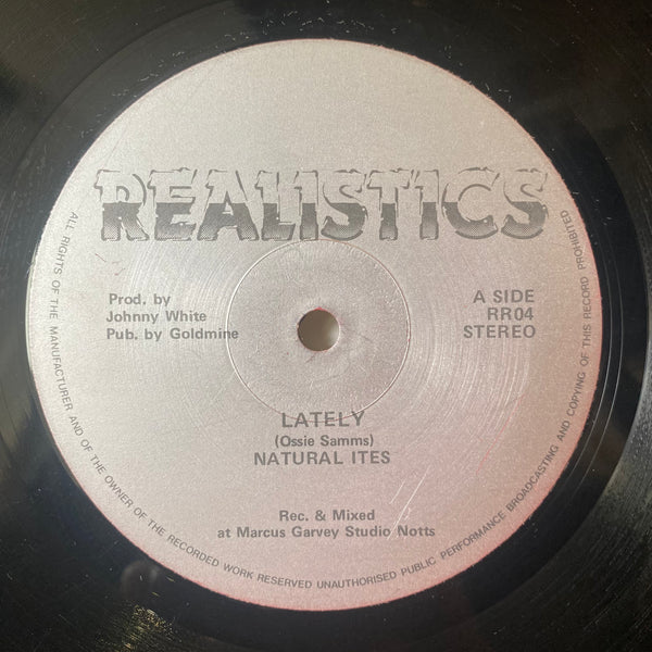 NATURAL ITES [Lately / Back To Loving]
