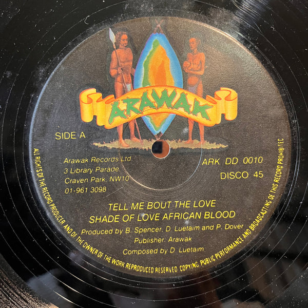 SHADE OF AFRICAN BLOOD [Tell Me Bout The Love / Chic-A-Boo]