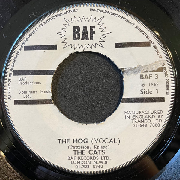 THE CATS [The Hog ( Vocal) / Blues For Justice]