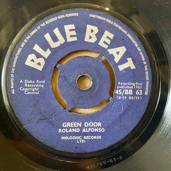 MONTY AND ROY / ROLAND ALPHONSO [Sweetie Pie / Green Door]