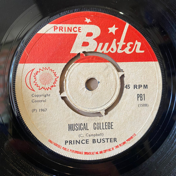 PRINCE BUSTER [Big Five / Musical College ]