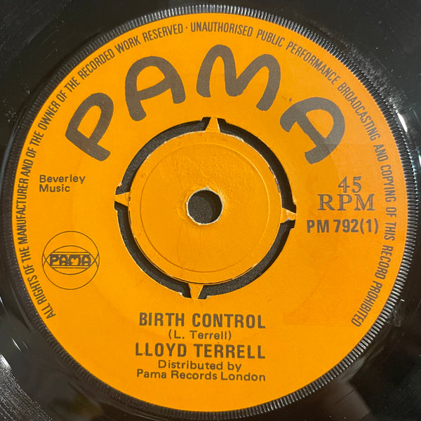 LLOYD TERREL /VAL BENNETT  [Birth Control / Return To Peace ]