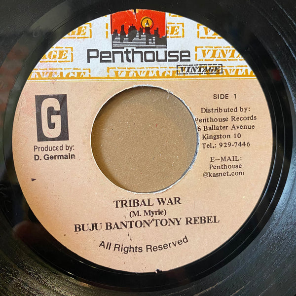 BRIAN, TONY GOLD, BUJU BANTON, TONY REBEL & TERRY GANZIE [Tribal War]