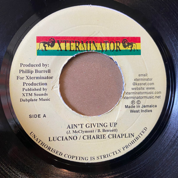 LUCIANO & CHARLIE CHAPLIN [Ain't Giving Up]