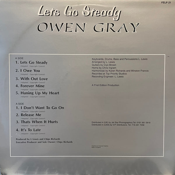 OWEN GRAY [Lets Go Steady]