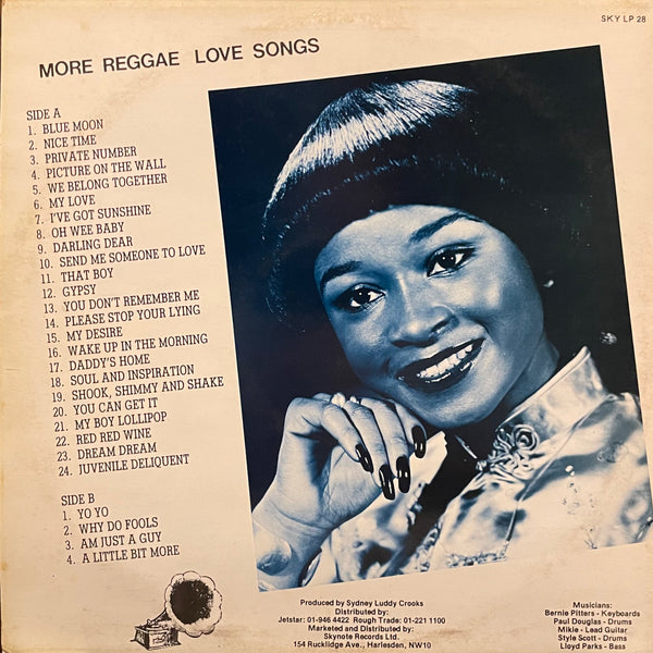MARIE BOWIE, K.C. WHITE, HORTENSE ELLIS [More Reggae Love Songs]