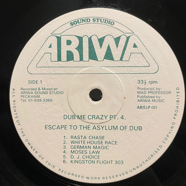 MAD PROFESSOR [Dub Me Crazy Pt4 Escape To The Asylum Of Dub]