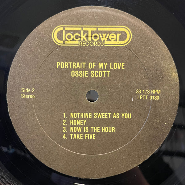 OSSIE SCOTT [Portrait Of My Love]