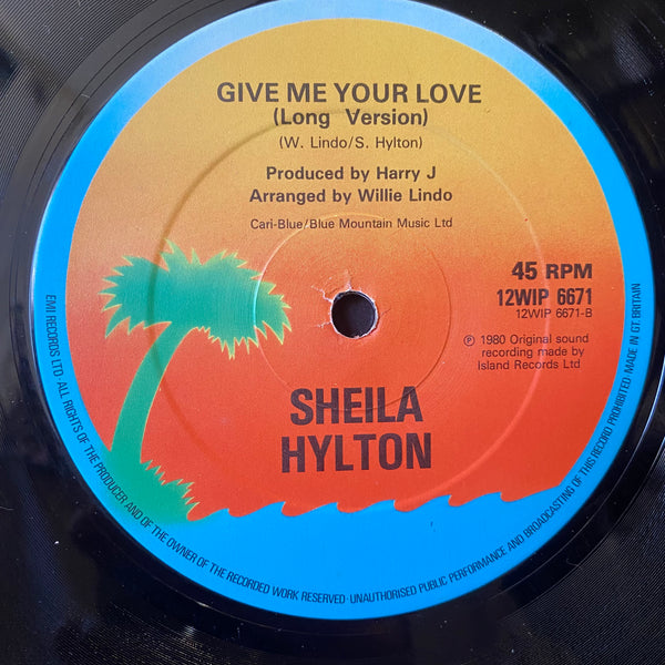 SHEILA HYLTON [The Bed's Too Big Without You / Give Me Your Love]