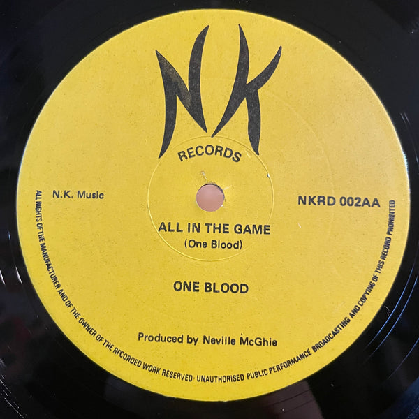 ONE BLOOD [House Is Not A Home / All In The Game]