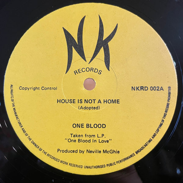ONE BLOOD [House Is Not A Home / All In The Game]