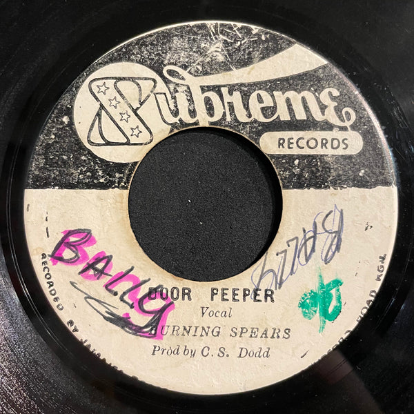 BURNING SPEAR / SOUND DIMENTION [Door Peeper / Soul Shock]