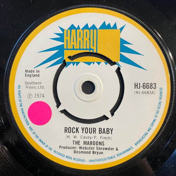THE MAROONS [Rock Your Baby / Rosey Dozey]