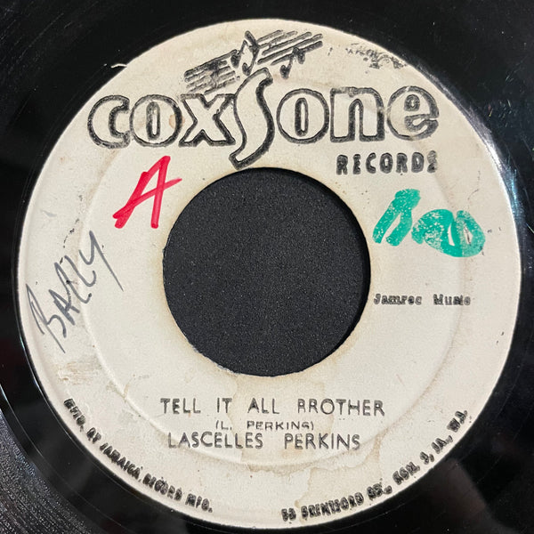 BURNING SPEAR / LASCELLES PERKINS [Rocking Time / Tell It All Brother]