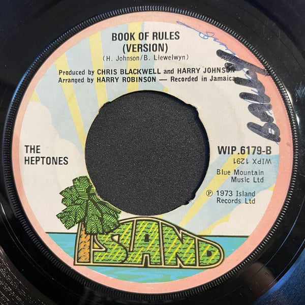 THE HEPTONES [Book Of Rules]