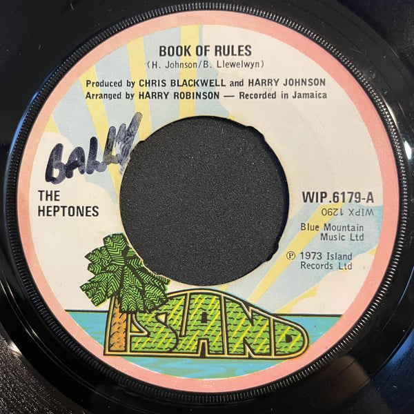 THE HEPTONES [Book Of Rules]