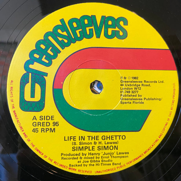 SIMPLE SIMON [Life In The Ghetto]