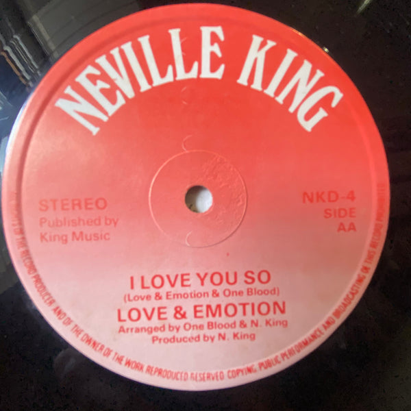 LOVE & EMOTION [Love Me Always / I Love You So]