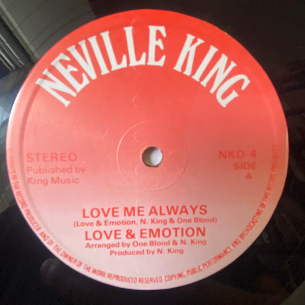 LOVE & EMOTION [Love Me Always / I Love You So]