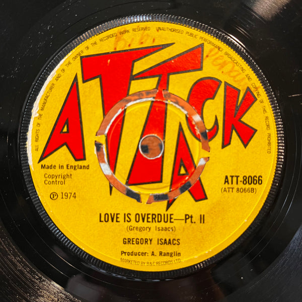 GREGORY ISAACS [Love Is Over Due]