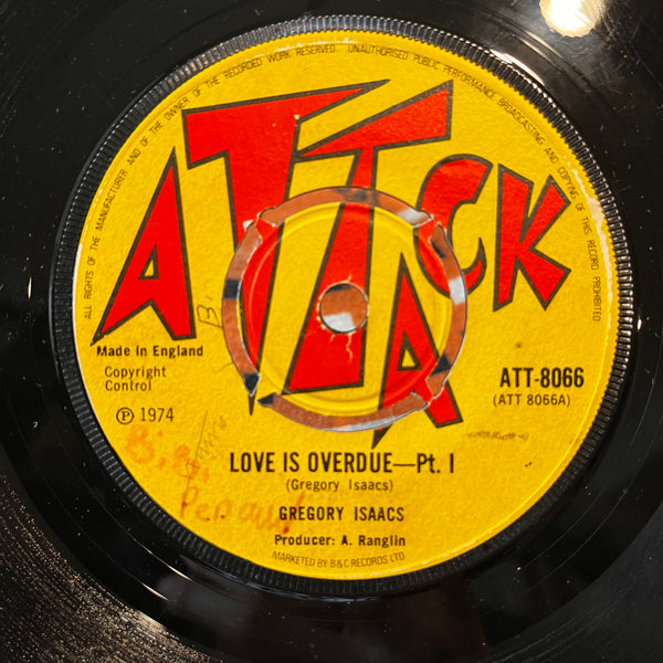 GREGORY ISAACS [Love Is Over Due]