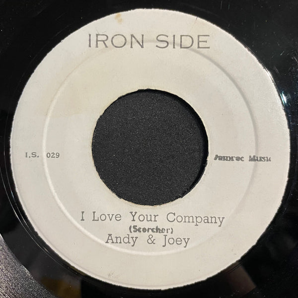 ANDY & JOEY / BIG JOE [Love Your Company / Get Out Bald Head]