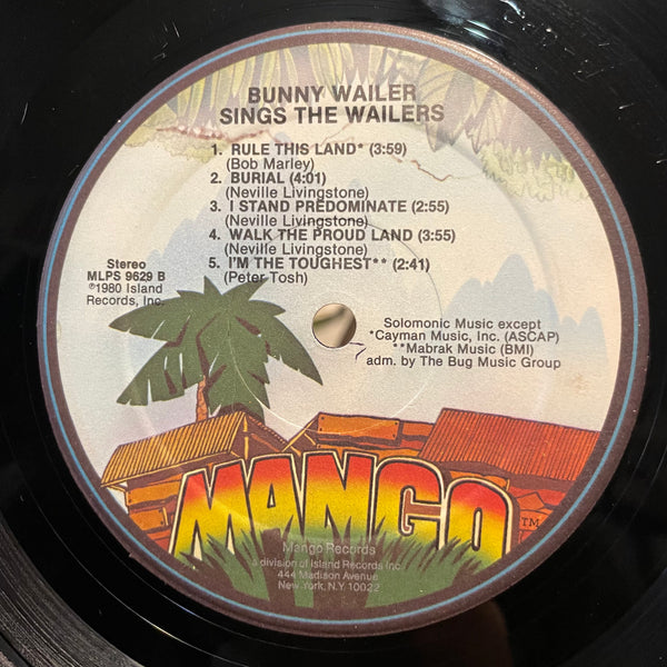BUNNY WAILER [Sings The Wailers]