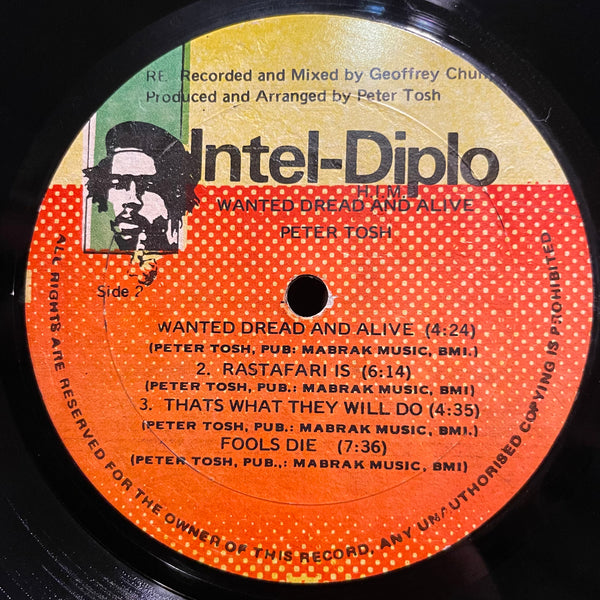 PETER TOSH [Wanted Dread & Alive]