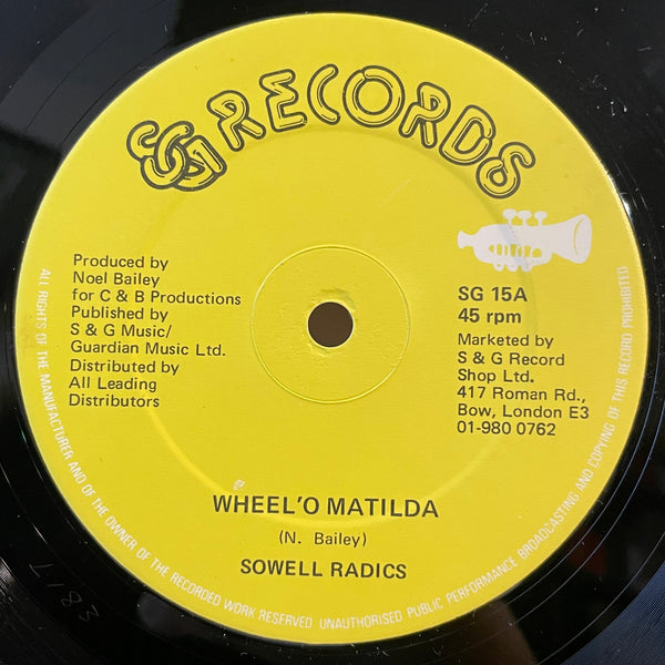 SOWELL RADICS [Wheel O' Matilda]
