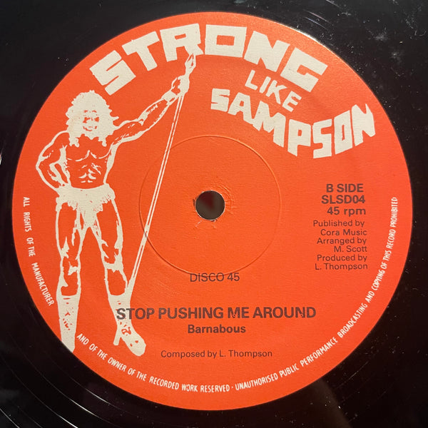 LINVAL THOMPSON / BARNABOUS [Mr Boss Man / Stop Pushing Me Around]
