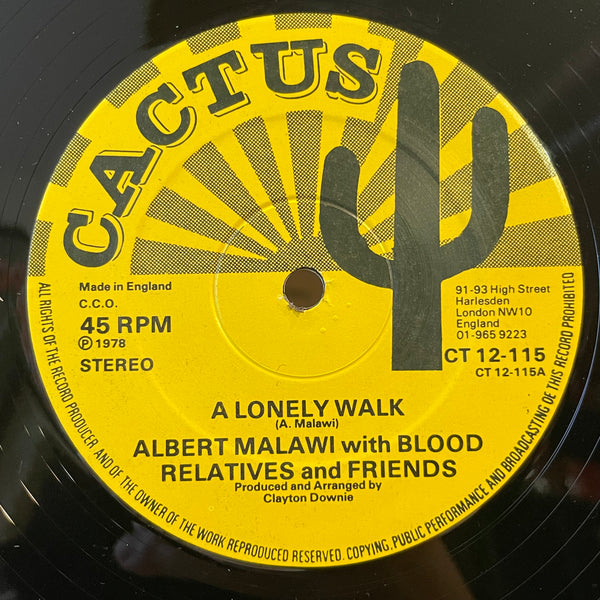 ALBERT MALAWI WITH BLOOD RELATIVES & FRIENDS / BLOOD RELATIVES & FRIENDS [A Lonely Walk / Kallie]