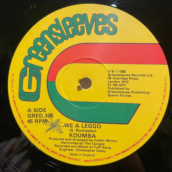 KOUMBA [We A Leggo / Billy]