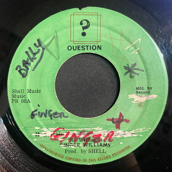 GINGER WILLIAMS [In My Heart There's A Place / He's My Honey Boy]