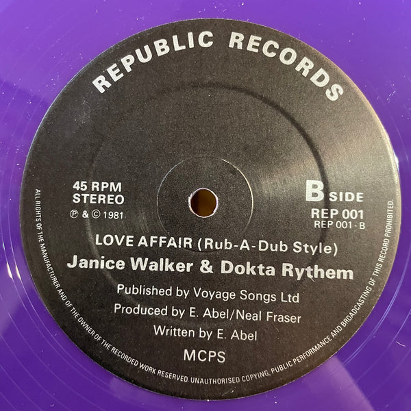JANICE WALKER & DOKTA RYTHEM  [Love Affair]