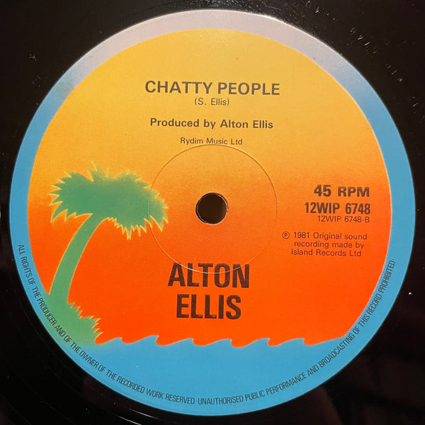 ALTON ELLIS [And I Love Her / Chatty People]