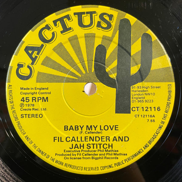 FILL CALLENDER & JAH STICH [Baby My Love]