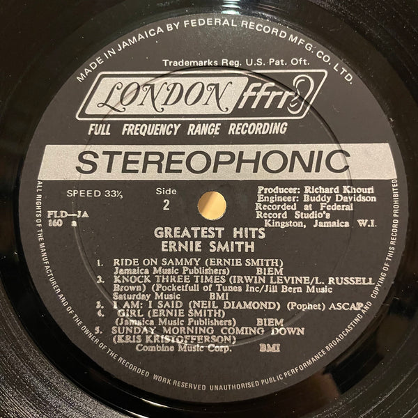 ERNIE SMITH [Greatest Hits]