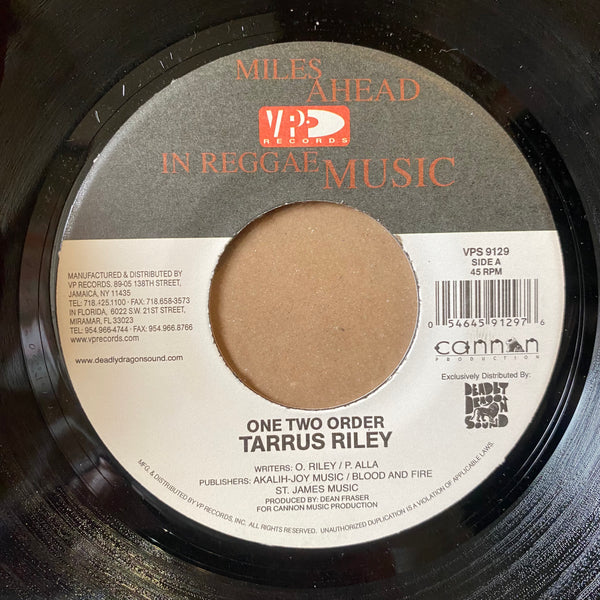 TARRUS RILEY [One Two Order / Something Strong]