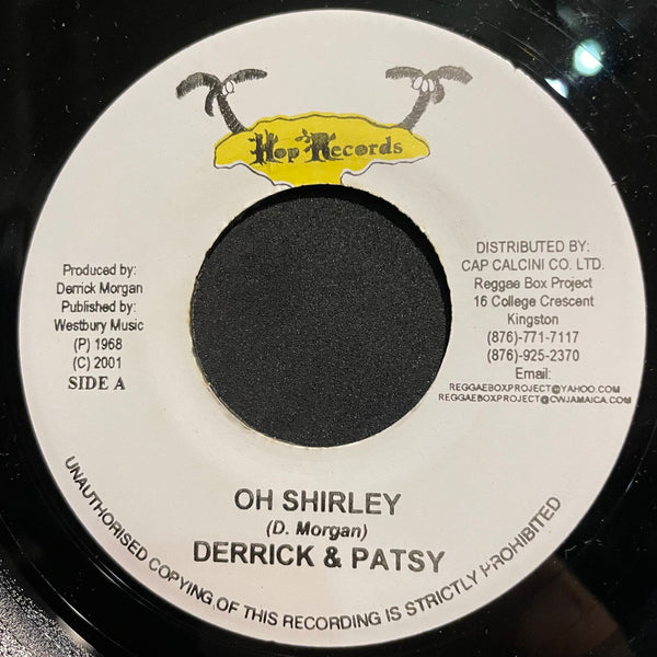 DERRICK MORGAN & PATSY / DERRICK MORGAN [Oh Shirley / Joy Bells]